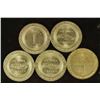 Image 2 : 5-$1 GAMING TOKENS 4-FT. YUMA CASINO CALIFORNIA &