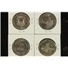 Image 2 : 4 BRILLIANT UNC CANADA TRADE DOLLARS 1983 ALBERTA