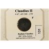 Image 3 : 268-270 A.D. CLAUDIUS II ANCIENT COIN (FINE)