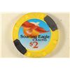 Image 2 : $2 SOARING EAGLE CASINO CHIP