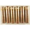 Image 1 : 6 ROLLS OF 1962 UNC LINCOLN CENTS 5-1962-P & 1-64D