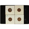 Image 2 : 4-COUNTER STAMP LINCOLN CENTS 1973-D KENNEDY,