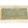 Image 2 : 1864 CONFEDERATE STATES OF AMERICA $10 AS SHOWN