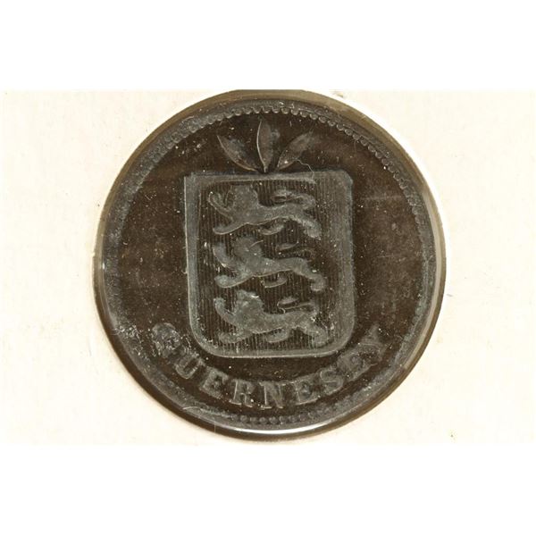 1893-H GUERNSEY 4 DOUBLES
