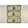 Image 1 : 1953, 1953-A & 1953-B $2 US RED SEAL NOTES