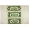 Image 2 : 1953, 1953-A & 1953-B $2 US RED SEAL NOTES