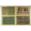 Image 2 : 4 PIECES OF GERMAN CURRENCY 2-1914 & 2-1919