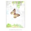 Image 2 : 1920's Gray Emperor Butterfly Color Lithograph Print