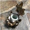 Image 4 : Antique Grotesque Devil Goblin Inkwell, Pen Holder