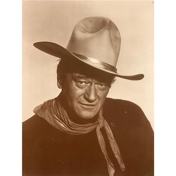 John Wayne The Duke Sepia Tone Photo Print