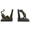 Image 2 : Playful Cats Bronze Bookeneds