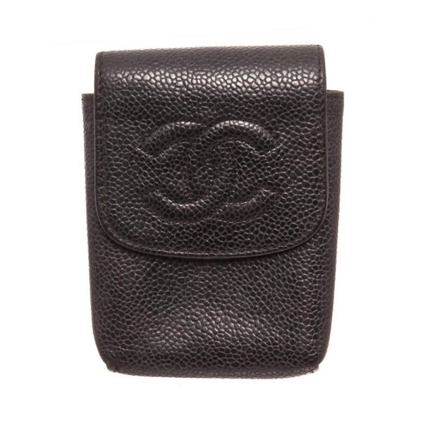 Louis Vuitton Black Cigarette Case Clutch