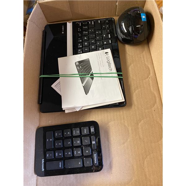 Keypad and mouse