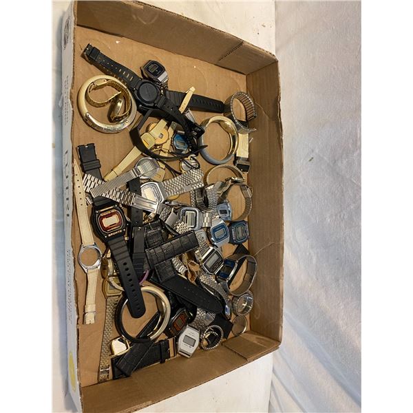 Lot of watches and bands