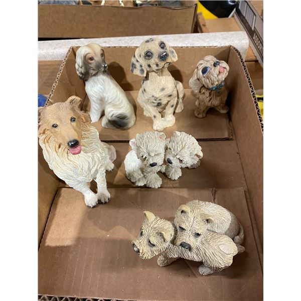 Collectible dog figurines