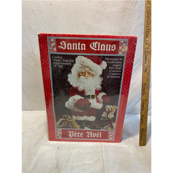 Crochet Santa doll kit new