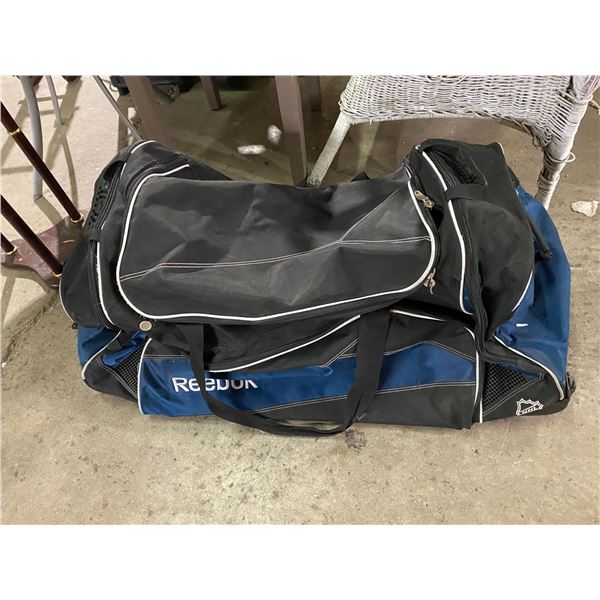 Reebok rolling hockey bag