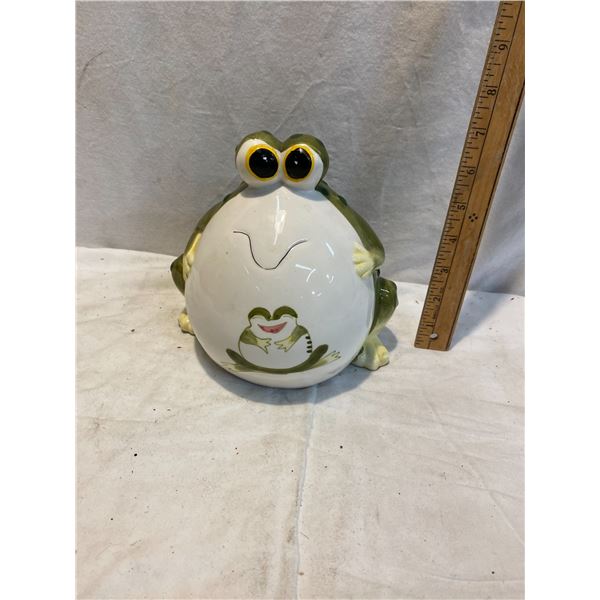 Frog money bank