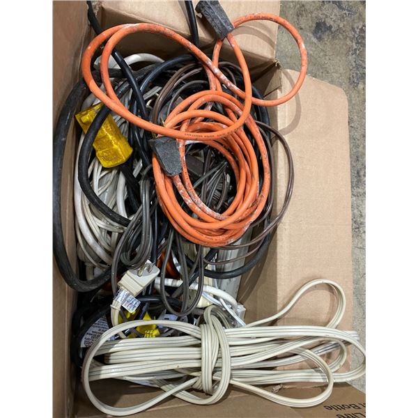 Assorted cords and power bars etc