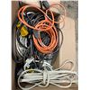 Image 1 : Assorted cords and power bars etc