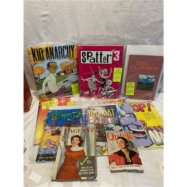 Lot comics etc