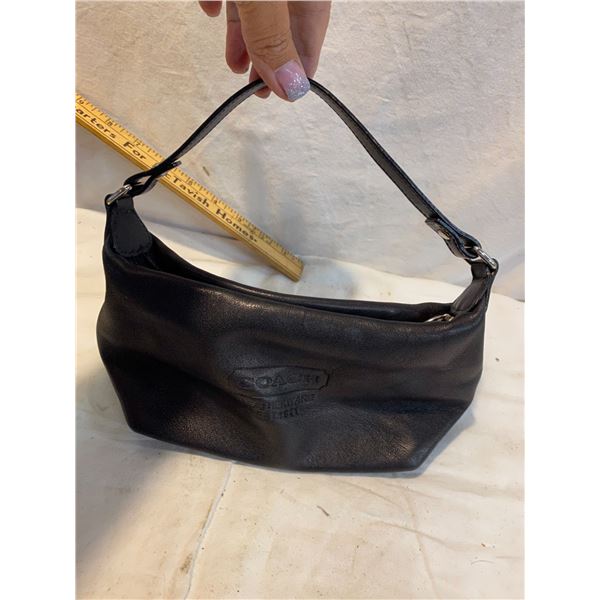 Coach leather hand bag