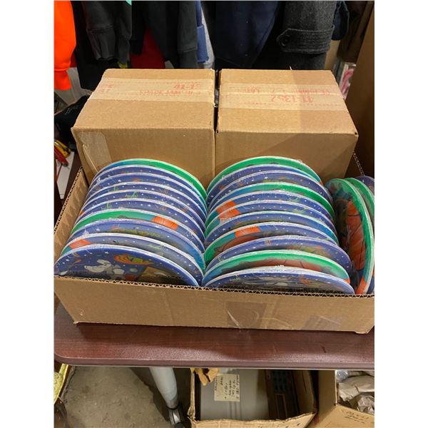 Space jam dessert  plates