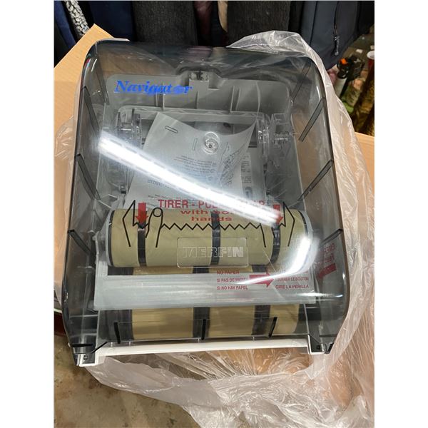 Two new paper towel dispensers