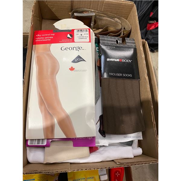 Panty hose and belt