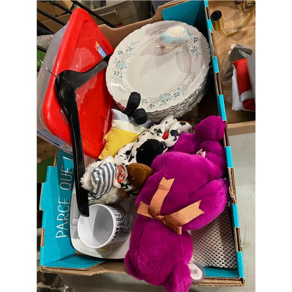 China and assorted items