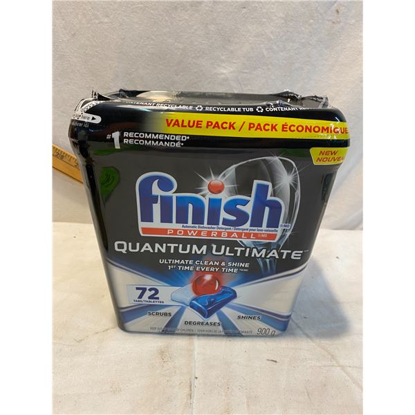 New  finish dishwasher soap