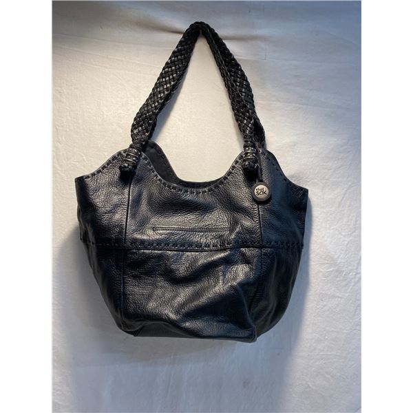 The sak black leather purse