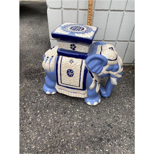 Elephant plant stand