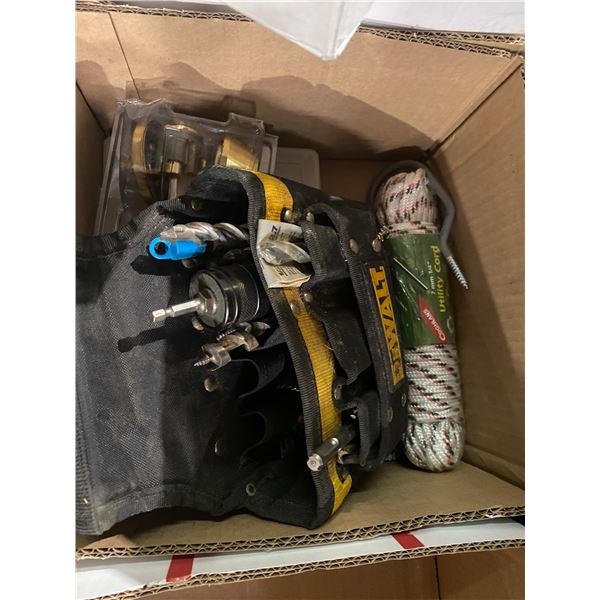 Tool pouch and rope etc