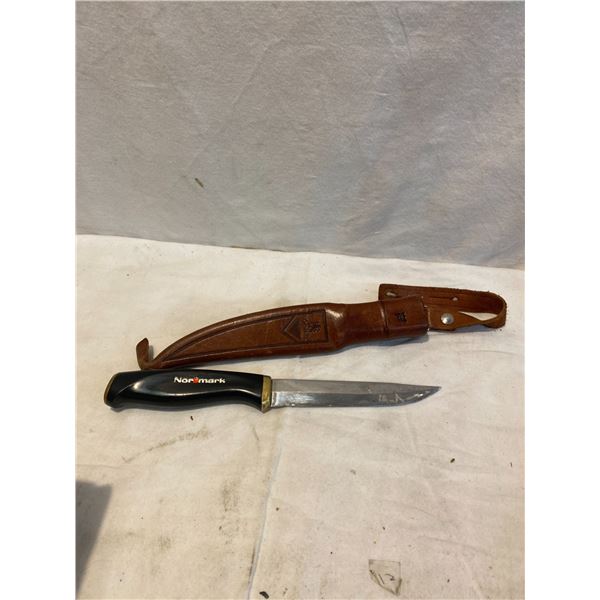 Normark knife and sheath