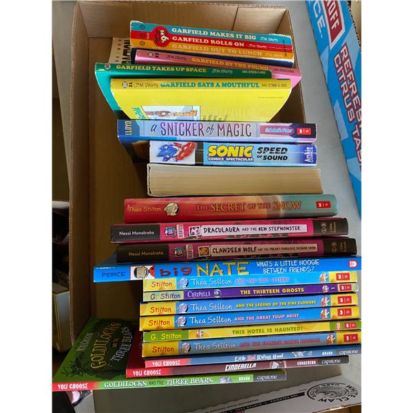 Books and Garfield books