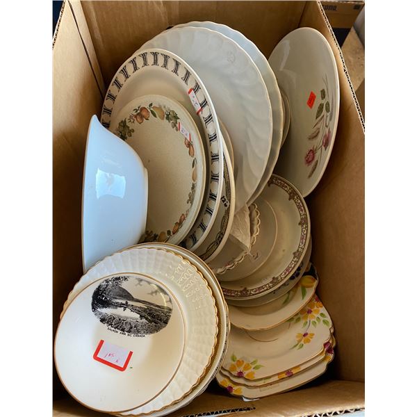 Assorted collectible plates