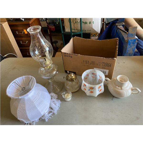 Lanterns and shades etc