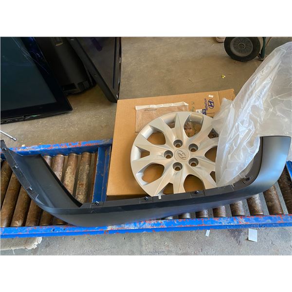 Fender and one wheel cap new