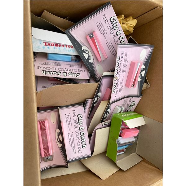 Two cases nail clippers