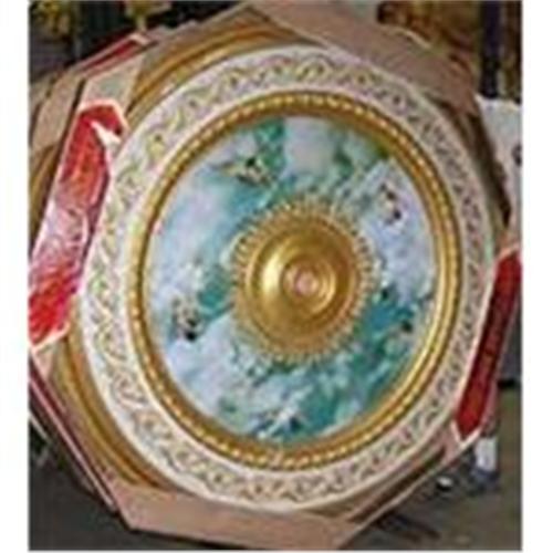 Lg Ornate Victorian Cherub Ceiling Medallion 2104293