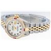 Image 9 : Rolex Ladies 2 Tone MOP Ruby & Diamond Datejust Wristwatch