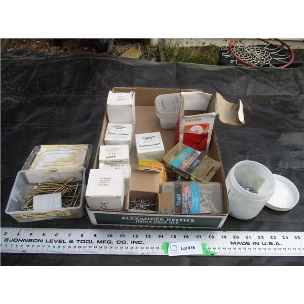 Misc Screws and Nails