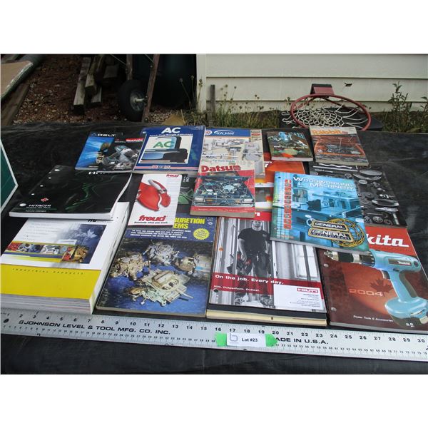 Repair Book, Catalogs, Plus Misc