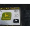 Image 3 : John Deere Tin Sign (12 1/4" x 16 1/4") 1999