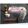 Image 2 : Railway Spike, Shaving Brush, Pepsi Tin Sign