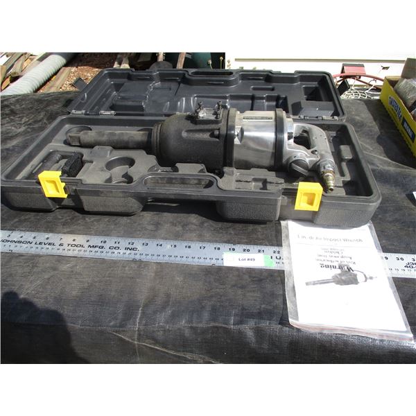 1 in. Drive Air Impact Wrench With Manual in Case