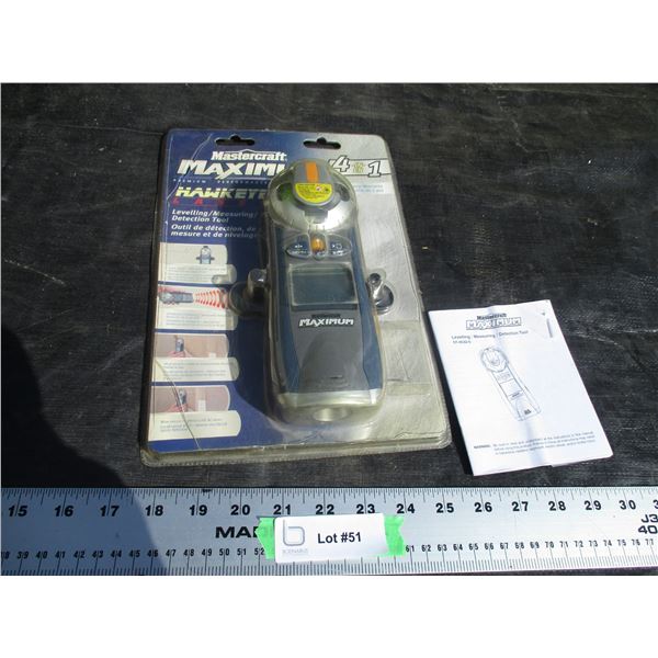 Mastercraft, Maximum Levelling Measuring, Detection Tool (looks like new)