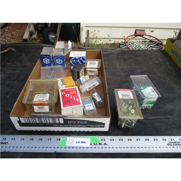 Misc Screws, Nails