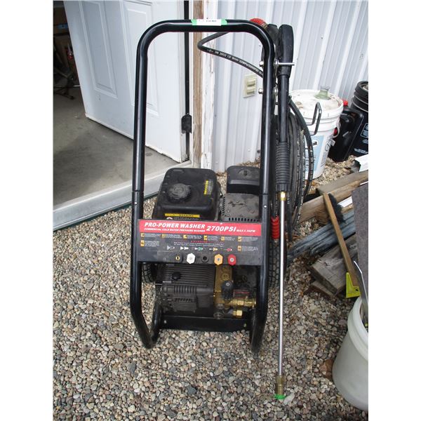 Prop Power Washer 2700 psi 6.5 hp Gas Engine